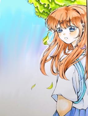 无声。